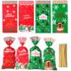 Nueva Bolsa de Embalaje con Cordón para Regalo de Navidad Transfronterizo Bolsa con Cordón de Cinta Bolsa para Regalo de Dulces Bolsa de Embalaje para Fruta de la Paz