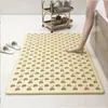 Alfombrilla cuadrada antideslizante, alfombrilla de baño, anticaída y antideslizante para bañarse, alfombrilla de suelo con ventosa para ducha doméstica, alfombrilla de masaje para pies de baño