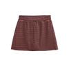 Falda Retro a Rayas Estilo Preppy Americano para Mujer, Pura Pasión, Sexy, Alargadora de Piernas, Anti-Exposición, Aspecto Adelgazante, Falda que Cubre el Trasero