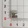 Charms de Letras Banhados a Ouro e Prata Estilo Chanel Acessórios de Cabelo Elásticos de Cabelo Faixas de Cabeça Acessórios de Joias DIY Atacado