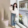 Chaqueta de Niña Primavera y Otoño 2026 Nueva Elegante Abrigo de Primavera Infantil para Niñas, Cortavientos Casual Súper Bonito