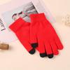 Guantes de Punto Forrados de Felpa para Adultos con Pantalla Táctil para Hombres y Mujeres, Adecuados para Ciclismo, Deportes al Aire Libre, Cálidos, Logo Personalizable, Cortavientos y Resistentes al Frío