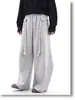 Pantalones Deportivos Casuales de Pierna Ancha Estilo Retro Americano para Mujer, Nuevo Diseño de Principios de Primavera, Pantalones de Chándal Sueltos, Pantalones Rectos de Longitud Completa