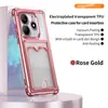 Adecuado para Xiaomi 14t Funda para Teléfono Móvil con Tarjetero y Protección en las Cuatro Esquinas Redmi Note14 Funda Protectora Galvanizada A3 Card 12S 11