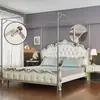 Estrutura de mosquiteiro em aço inoxidável com hastes espessadas e reforçadas, conjunto completo de acessórios, suporte estável, tubos de aço espessados, frete grátis, atacado
