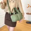 Bolsa de Algodón Sencilla y Elegante para Mujer, Nuevo Modelo 2026, Bolso de Mano y Bolso de Hombro Ligero, Bolso Cruzado Versátil y de Moda