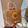 Venta Directa de Fábrica Bolso de Playa Tejido Hecho a Mano 2026 Nuevo Bolso Cruzado de Moda Tendencia para Mujeres Ins Bolso de Paja de Viaje para Mujeres