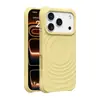 Adecuado para Apple 17Promax Funda de Teléfono Magnética Líquida con Forma de Ola Iphone16 Simple Silicona 15/14 Protección