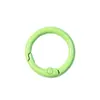 Barniz para Hornear Dopamina Color Caramelo Argollas Abiertas Argollas de Resorte Amuletos de Figura 23mm Llaveros Llaveros Cuentas Perler Colgantes