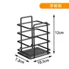 Organizador de Gel de Banho para Chuveiro Rack de Armazenamento Sem Furos Banheiro Porta-Escova de Dentes de Aço Carbono Rack de Armazenamento para Artigos de Higiene