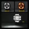 Focos LED Automotrices Transfronterizos, Luces Estroboscópicas de Alta Potencia, Luces para Camiones Europeos, Luces para Vehículos Todoterreno, Luces de Modificación para Camiones Europeos de 7 pulgadas