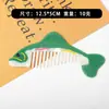 Nuevo Peine para el Cabello de Animales de Dibujos Animados de Nicho, Lindo Peine de Acetato de Tulipán de Frutas y Verduras, Peine Portátil de Gama Alta