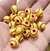 Pulsera de Cuentas Acrílicas de Béisbol Más Vendida Transfronteriza 12 mm Accesorios para Pulseras Cuentas Redondas de Agujero Grande Cuentas Sueltas Joyería DIY Venta al por Mayor