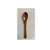 Cucharas de Madera Maciza Estilo Japonés al por Mayor del Fabricante, Varios Tamaños, Cucharas de Madera sin Pintar para Uso Doméstico, Cucharas para Arroz y Comida de Bebé, Cucharas para Revolver Café