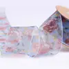 Estilo coreano Mori cinta de hilo de nieve floral pequeña lazo DIY accesorios para el cabello flor de regalo para empaquetar cinta exquisita elegante