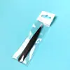 Pinzas negras para cejas empaquetadas individualmente Pinzas para cejas de acero inoxidable Pinzas Depilación de cejas Pinzas para cejas Depilación de cejas Alicates