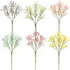 Simulación de flores de boda Gymnus comercio exterior simulación flores planta verde al por mayor plástico flores artificiales estilo ins decoración del hogar