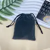 Bolsa de Veludo, Bolsa à Prova de Poeira para Joias, Bolsa de Armazenamento para Joias e Colares, Bolsa com Cordão para Embalagem de Presente e Lembrança