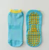 Directamente del fabricante, calcetines de malla para trampolín, calcetines antideslizantes, calcetines de piso para educación temprana infantil, calcetines deportivos transpirables de verano para adultos