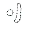 Hermoso Collar de Perlas Tahitianas Shi de Color Mixto Lujo Ligero Nicho Cadena Clavicular Senior Collar Nuevo 2025
