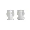 Zongbo Silicona Producto Nuevo DIY Pegamento de Cristal Alas de Ángel Estéreo Pegamento para Velas de Aromaterapia Moldes de Yeso para Adornos