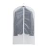 Bolsa de almacenamiento colgante para ropa de hogar en stock, cubierta antipolvo para ropa no tejida, abrigo, chamarra de plumón, bolsa colgante transparente para ropa