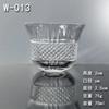 Tazas de té de vidrio estilo japonés con impresión de logotipo, tazones de té Kung Fu, tazas con textura martillada, tazas de degustación, juegos de té de cristal, venta al por mayor del fabricante