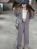 Traje de niña Otoño 2024 Nuevo estilo Chaqueta deportiva de primavera y otoño para niña Ropa infantil grande Traje de dos piezas de moda para niños