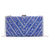 Bolso de noche europeo y americano para mujer, estilo clutch con diamantes, ideal para cenas y eventos especiales.