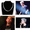 Zico Yoo Jihao Colar de Duas Pintas Corrente Cubana de Aço Inoxidável Hip-Hop Nk Gargantilha Corrente Figaro Personalizado