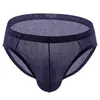 Nuevos calzoncillos para hombre de comercio exterior, sexys, finos, de nailon, jacquard con carácter fu, transpirables, venta al por mayor de fábrica de ropa interior para hombre
