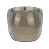 Óculos à Prova de Vento com Lentes Bolha, Óculos de Sol Transparentes Meio Capacete, Óculos à Prova de Vento, 4 Capacetes, Capacete Bobo Retro Universal 3