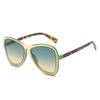 Gafas de Sol Nuevas de Marco Grande Transfronterizas, Gafas Aviador Retro Europeas y Americanas, Gafas Aviador Coloridas Personalizadas al por Mayor