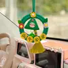 Bolsita del Festival del Bote del Dragón, Colgante Pequeño, Corona Tejida Hecha a Mano, Materiales para Bolsita DIY, Adorno Portátil para Coche, Regalo