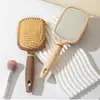 Pente com Espelho de Alta Definição Pente Massageador Integrado Pente para Meridianos Placa Grande Massagem Raiz do Cabelo Fofo Airbag Almofada de Ar Especial Pente para Meninas