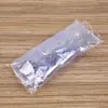 Pacote com 10 Ganchos de Plástico Transparente para Roupas e Chapéus, Montados na Parede, Sem Furar, Uso no Banheiro, Ganchos Adesivos Sem Marcas