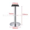 Soporte de Pata de Mesa de Acero Inoxidable Lujo Ligero Tienda de Té con Leche Mármol Comida Occidental Cafetería Pata de Mesa de Tablero de Roca Base de Hierro Metálico