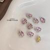 Mini tamaño pequeño taladro de pila taladro de pila para arte de uñas mariposa explosión famosa de Internet amor octagonal decoración de taladro de uñas accesorios