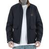 Chaqueta de Béisbol para Hombre 2025 Primavera y Otoño Nueva Casual Holgada Transfronteriza Amazon Chaqueta con Cuello Alto 3D