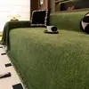 Tela de funda de sofá antiarañazos de alta gama para gatos, adecuada para todas las estaciones, nuevo modelo 2026, cojín de felpa grueso, manta de sofá de fila recta