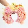 Flor de Penteado Quanzhou Y04 Faixa de Cabeça Feminina Xunpu Adorno de Cabeça Estilo Étnico Retrato Acessórios de Cabelo Hanfu Flor Artificial Acessórios de Cabelo Faixa de Cabelo