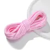 Nuevo Cordón de Colorido Núcleo Envuelto de 5 mm, Color Sólido, Paracord de Nylon Resistente al Desgaste, Correa Tejida a Mano para Colgante de Mochila DIY