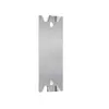 Placa de Proteção de Metal para Fio e Cabo Protetor de Parede Protetor de Pinos de Madeira para Proteção de Tubos e Fios