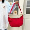 Nueva Bolsa de Mujer Portátil Simple Casual Ligera de Gran Capacidad para Axila, Bolsa Media Luna, Bolsa de Hombro Cruzada para Mujer para Viaje