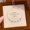 Nuevo Pulsera de Malla Redonda Retorcida con Circonita Diseño de Nicho de Moda Versátil para Viajes Diarios para Mujeres