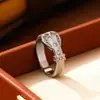 Nuevo Diseño de Moda Anillo Abierto para Cinturón, Lujo Ligero, Gama Alta, Anillo Versátil Microincrustado, Anillo Exquisito, Compacto y Elegante