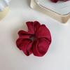 Nova Cor Coreana Dongdaemun Faixa de Cabelo Celebridade da Internet Simples e Versátil Corda para Rabo de Cavalo Estilo Europeu e Americano Elástico de Cabelo Grande