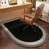 Tapete de Chão para Cadeira de Computador Tapete para Mesa de Estudo Assento com Rodízios Giratório Tapete Antiderrapante para Quarto Tapete para os Pés Tapete para Penteadeira