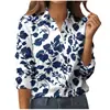 Moda Femenina Casual de Manga Larga con Estampado 3D, Tienda de Fábrica TEMU Amazon Primavera, Verano, Otoño