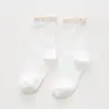 Fujioka otoño e invierno nuevos calcetines para mujer calcetines de encaje calcetines de algodón para dama mayoristas fabricantes de calcetines al por mayor
